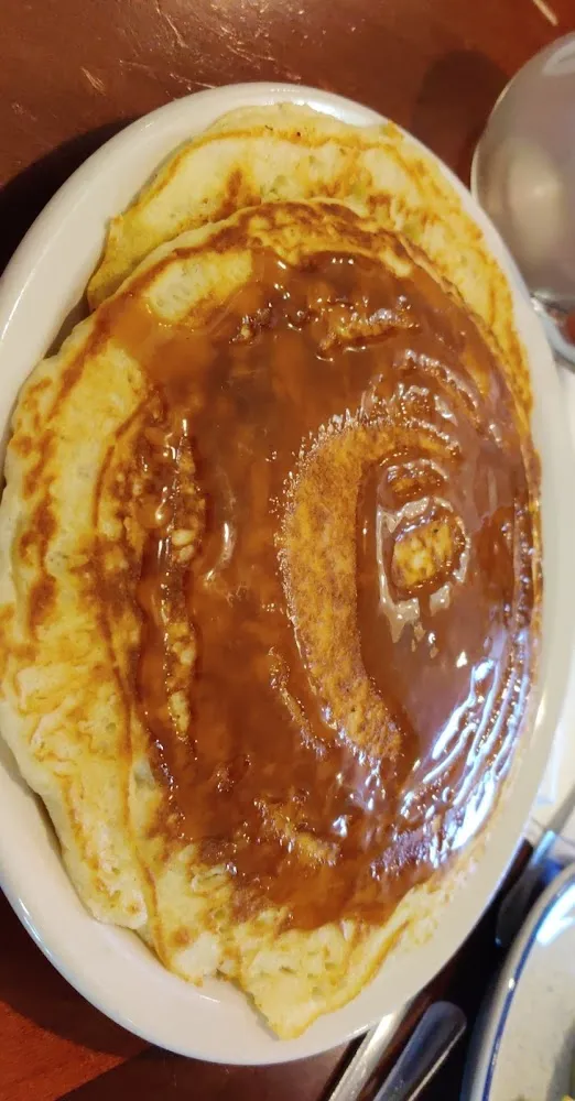 Caramel Pecan Pancakes